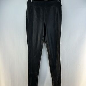 Vylette High Rise Ponte Vegan Leather Legging/Pants